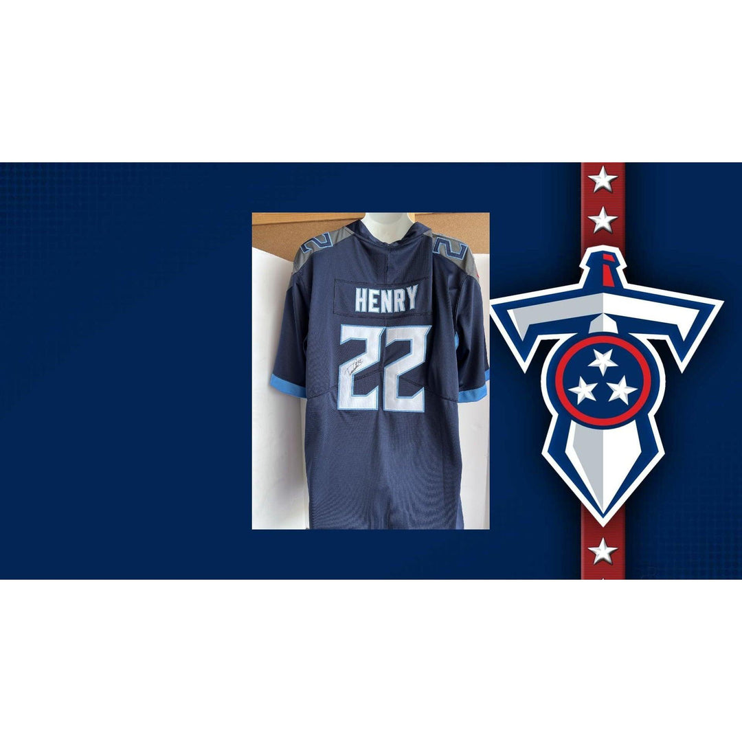 Derrick Henry Tennessee Titans game model Nike size large jersey