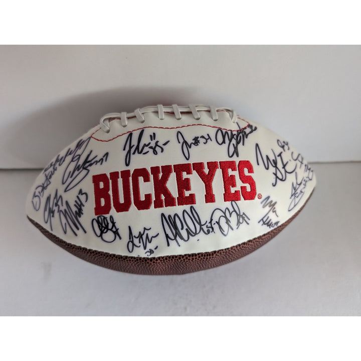 Ohio State Buckeyes Craig Krenzel Michael Jenkins National Championship team signed