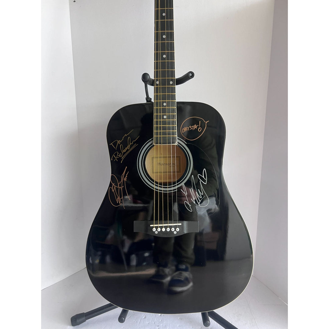 linda perry 4 none blondes one of a kind acoustic guitar signed