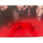 Load image into Gallery viewer, Barry, Robin and Maurice Gibb the Bee Gees Spirits Having Flown original LP signed with proof
