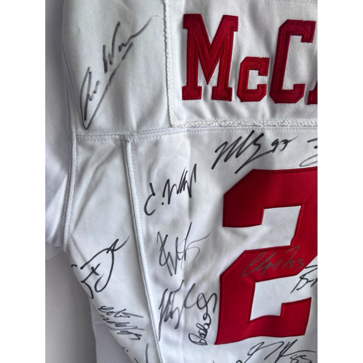 San Francisco 49ers 2023-24 Christian McCaffrey  game model  jersey team signed with proof