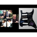 Load image into Gallery viewer, David Lee Roth Eddie and Alex Van Halen Mike Anthony Van Halen   Stratocaster electric pickguard signed with proof
