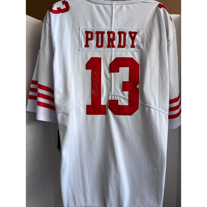 Brock Purdy San Francisco 49ers game model size 2x Nike jersey signed with proof