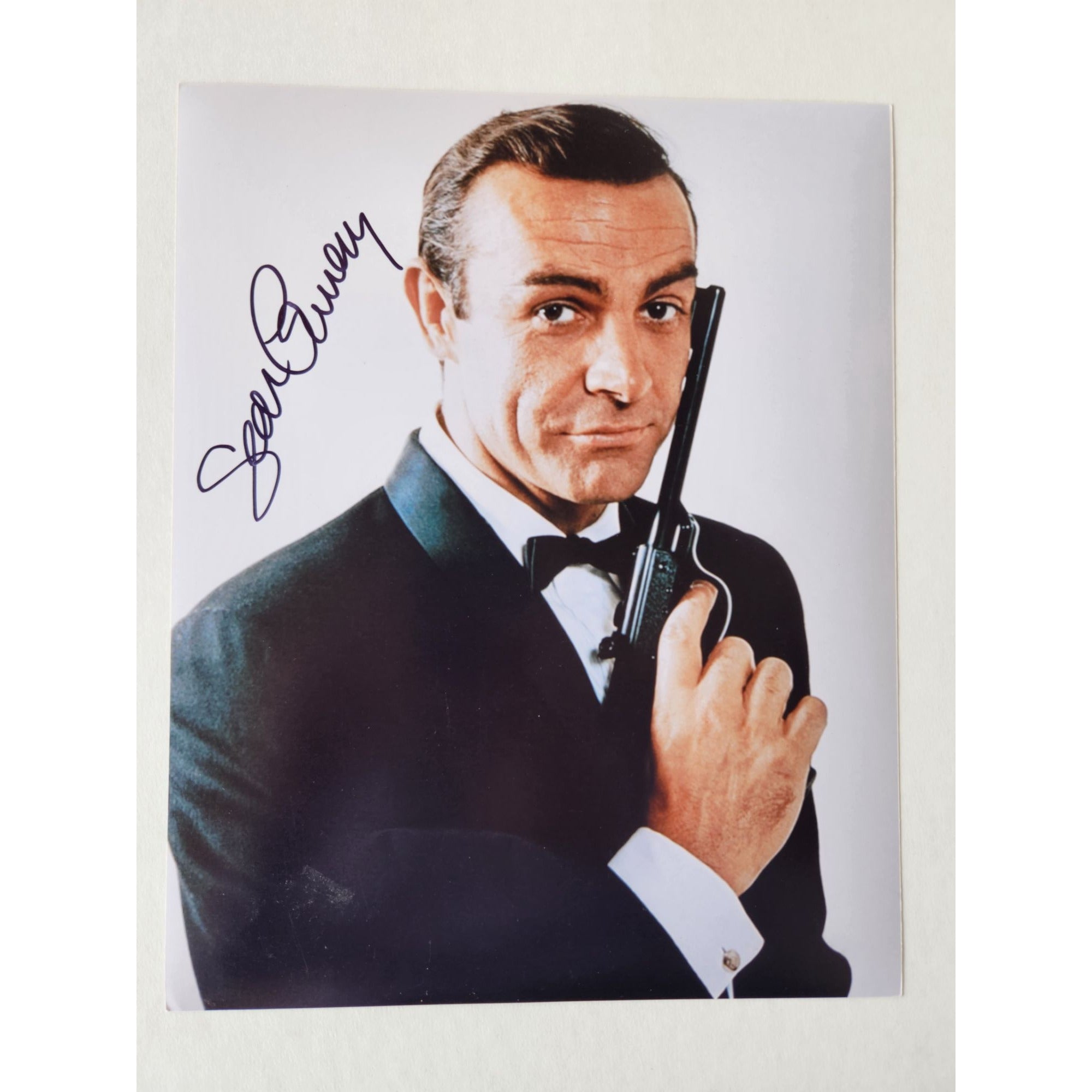 Sean Connery James Bond 007 8x10 photo signed with proof