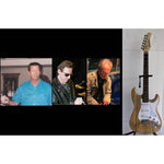 Load image into Gallery viewer, Eric Clapton Ginger Baker Jack Bruce Cream full size Huntington Stratocaster electric guitar signed with proof
