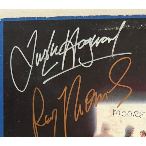 The Moody Blues "Octave" original album LP signed with proof.
