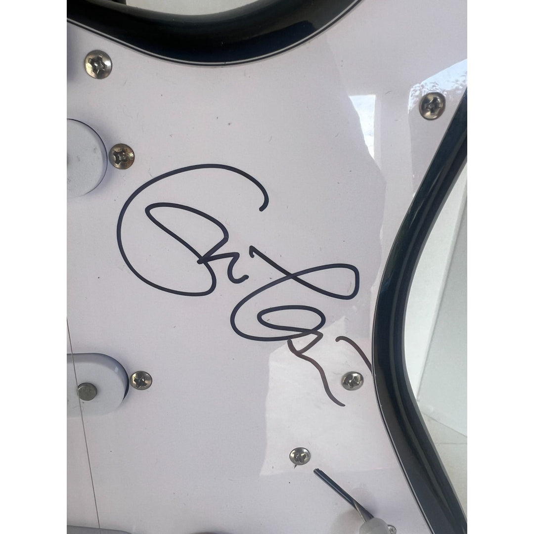 Eric Clapton and Riley "BB" King stratocaster electric guitar signed with proof