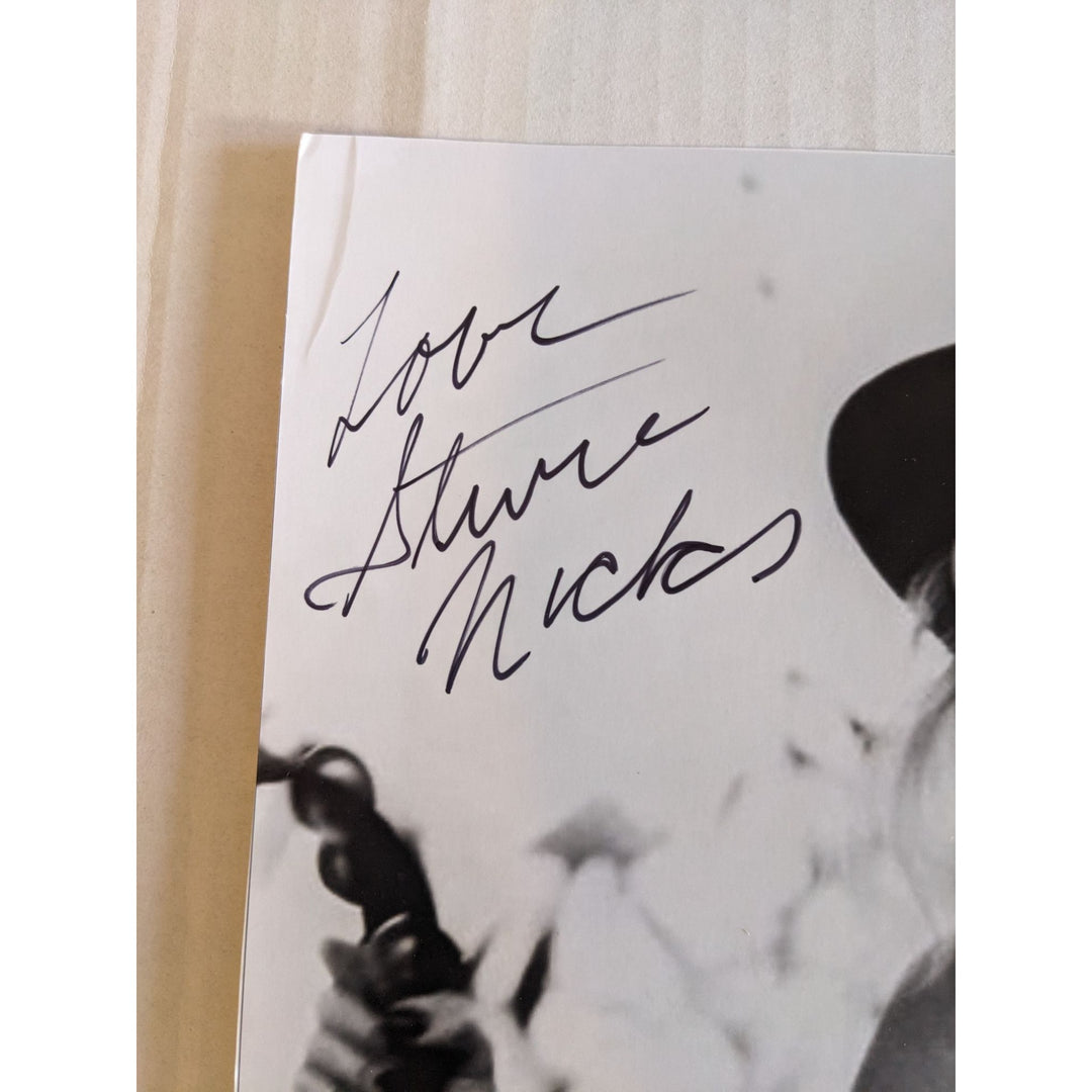 Stevie Nicks Fleetwood Mac 8x10 photo signed with proof