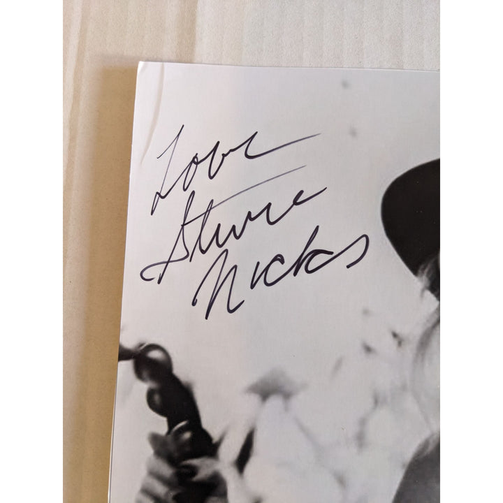 Stevie Nicks Fleetwood Mac 8x10 photo signed with proof