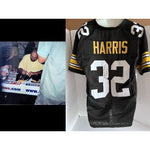 Load image into Gallery viewer, Franco Harris Pittsburgh Steelers  authentic game model jersey (xl) signed with proof
