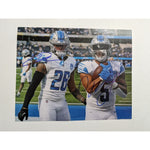 Load image into Gallery viewer, Detroit Lions  Jahmyr Gibbs and David Montgomery 8x10 photo signed with proof
