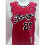 Load image into Gallery viewer, Michael Jordan 1984-1985 Chicago Bulls game model jersey signed with proof
