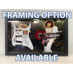 Load image into Gallery viewer, Mark Knopfler Dire Straits Fender Stratocaster electric guitar pick card signed with proof
