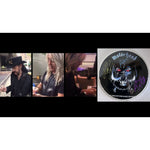 Load image into Gallery viewer, Motorhead Lemy Kilmster band 14 inch drumhead signed with proof
