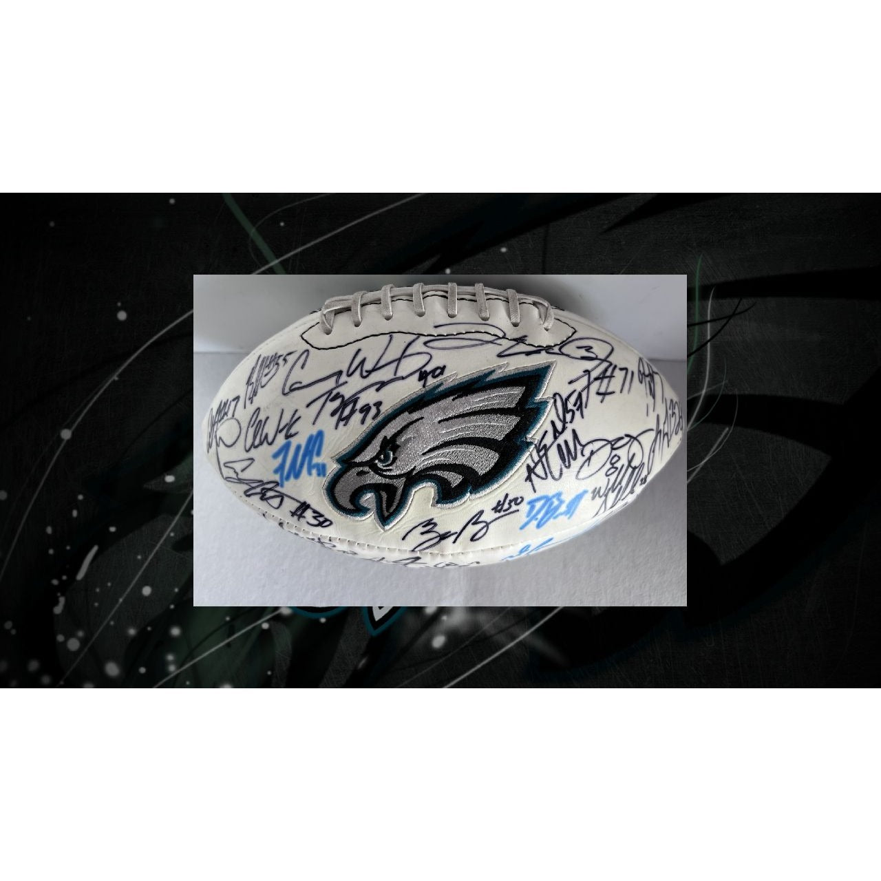 Philadelphia Eagles Carson Wentz Alshon Jeffery LeGarrette Blount full –  Awesome Artifacts