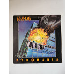 Load image into Gallery viewer, Rick Savage Vivian Campbell Rick Allen pyromania Def Leppard LP signed with proof
