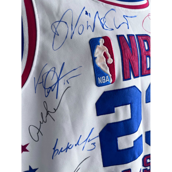 Michael Jordan 1993 All-Star Game Jersey signed by 20 NBA legends Kobe Bryant Tim Duncan Yao Ming with proof