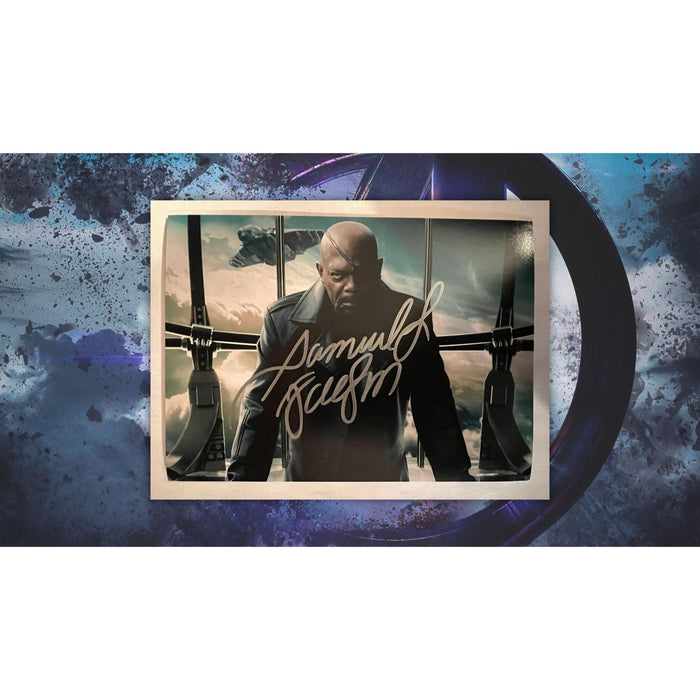 Samuel L Jackson Nick Fury Iron Man 5x7 photo signed with proof