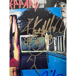 Load image into Gallery viewer, Rick Savage Vivian Campbell Rick Allen High N Dry Def Leppard LP signed with proof
