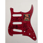 Load image into Gallery viewer, Robert Plant Jimmy Page John Paul Jones Led Zeppelin Fender Stratocaster electric guitar pickguard signed with proof
