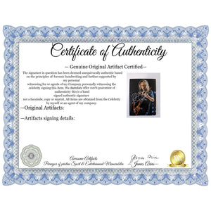 Kirk Hammett Metallica 5x7 photograph signed with proof