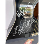 Load image into Gallery viewer, Kenny Rogers and Dolly Parton full size acoustic guitar signed with proof
