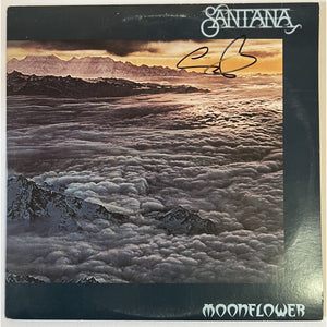 Carlos Santana moonflowerLP signed with proof