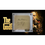 Load image into Gallery viewer, Mario Puzo author of The Godfather autograph page book signed
