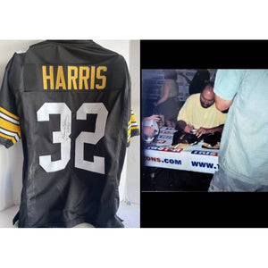 Franco Harris Pittsburgh Steelers  authentic game model jersey (xl) signed with proof