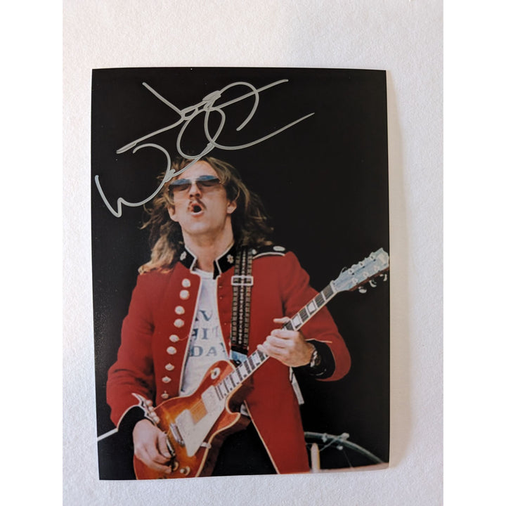 Joe Walsh 5x7 photograph signed with proof