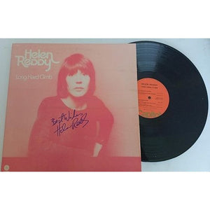 Helen Reddy "Long Hard Climb" LP signed