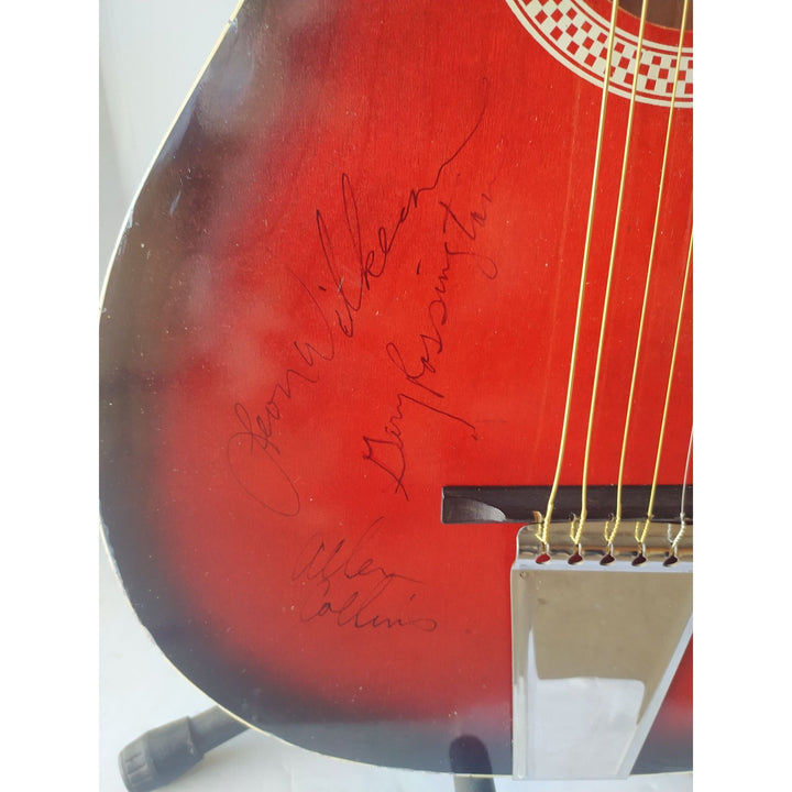 Lynyrd Skynyrd vintage full size acoustic guitar signed with proof Awesome Artifacts