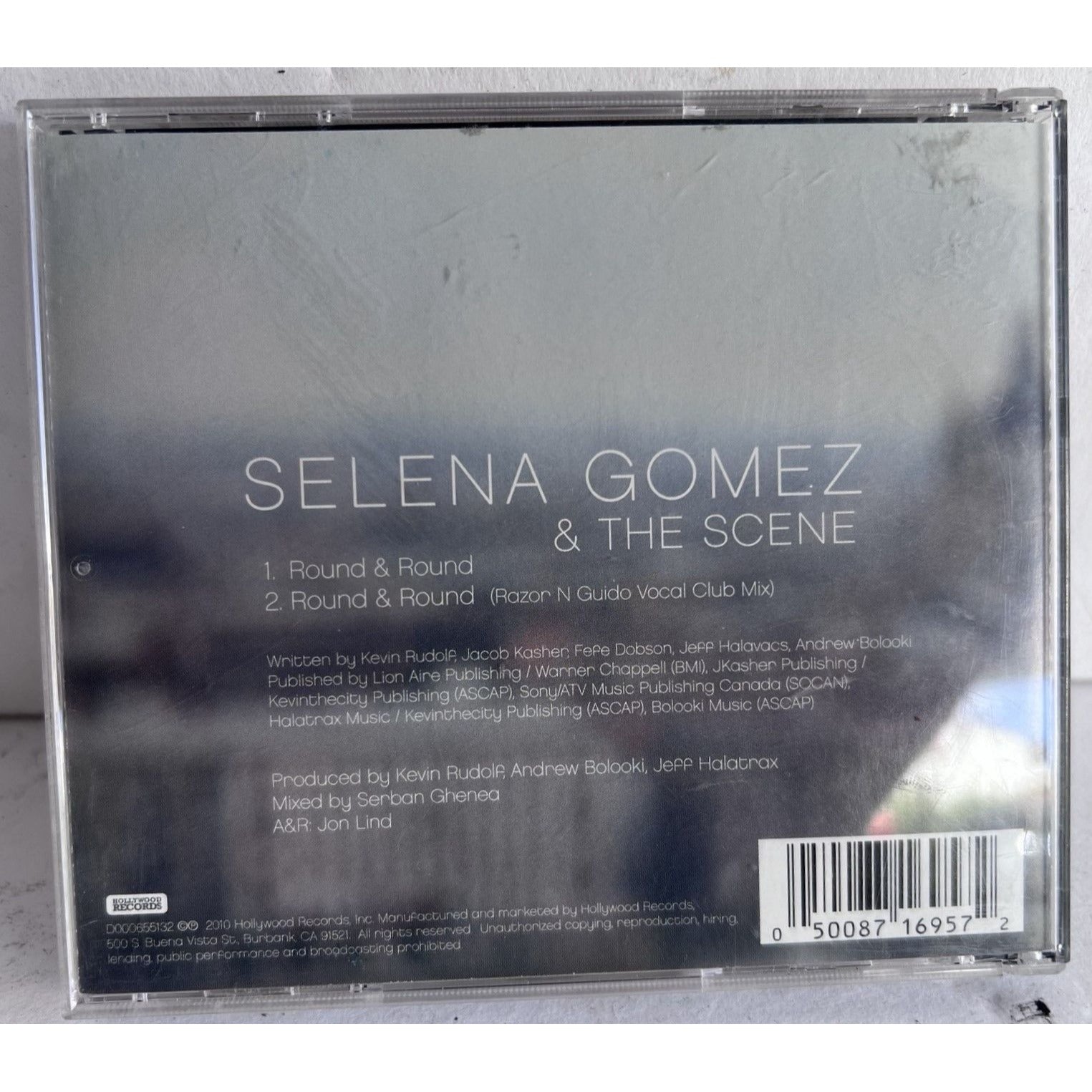 Selena Gomez CD and cover signed with proof