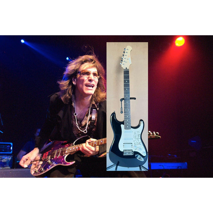 Steve Vai full size Stratocaster electric guitar signed with proof