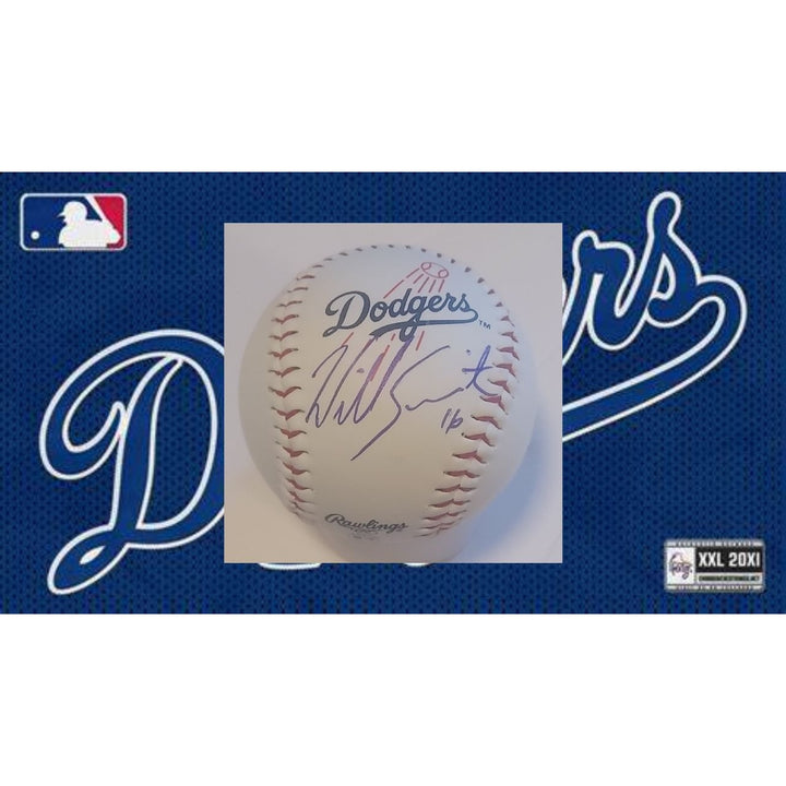 Los Angeles Dodgers official Rawlings MLB baseball Will Smith signed