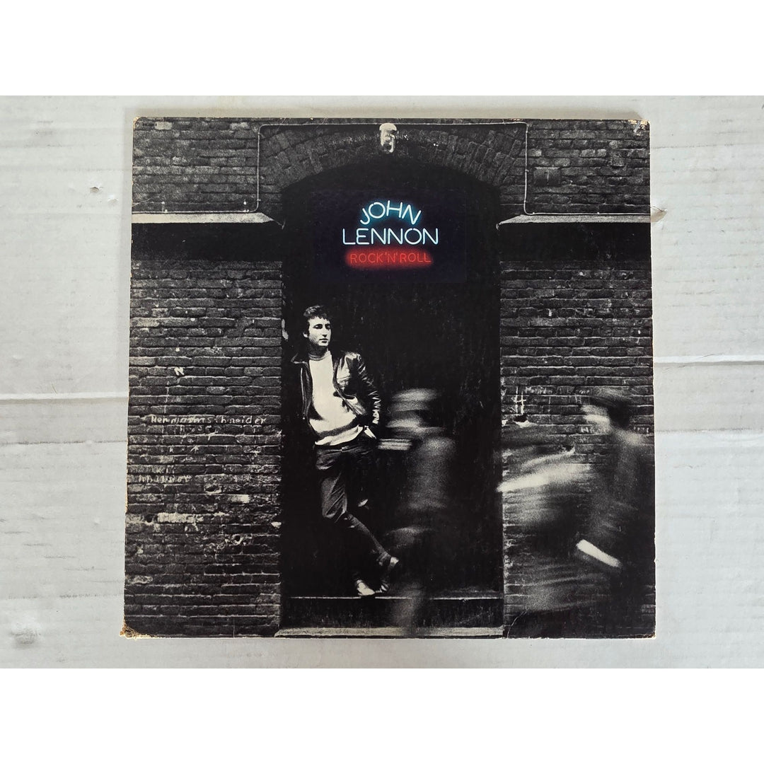 John Lennon ''Rock n Roll'' LP signed with proof.