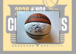 Load image into Gallery viewer, LeBron James  NBA Champs Commemorative full size basketball signed with proof
