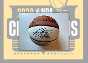 LeBron James  NBA Champs Commemorative full size basketball signed with proof