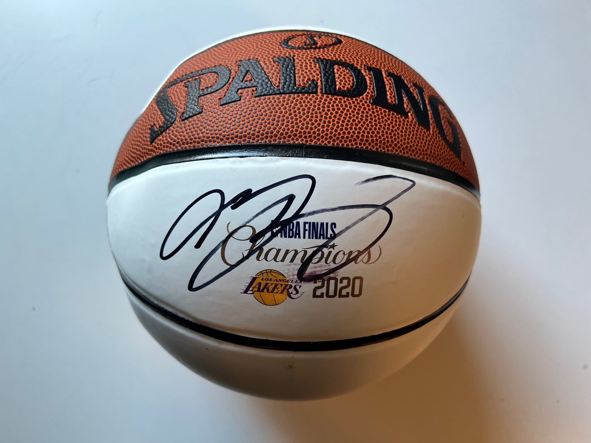 LeBron James  NBA Champs Commemorative full size basketball signed with proof