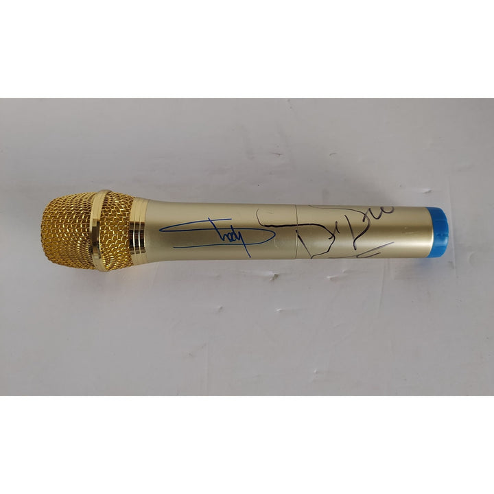 Dr Dre and Eminem Slim Shady Marshall Mathers full size microphone signed with proof