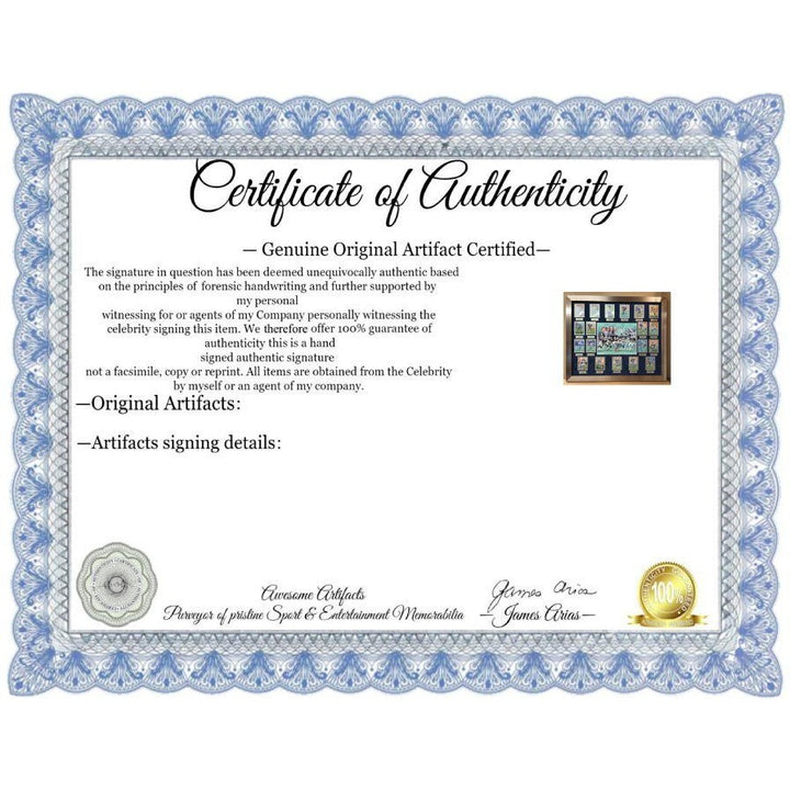 Dallas Cowboys All time greats (30) Roger Staubach Troy Aikman Tom Landry signed and framed with proof dims 43x51