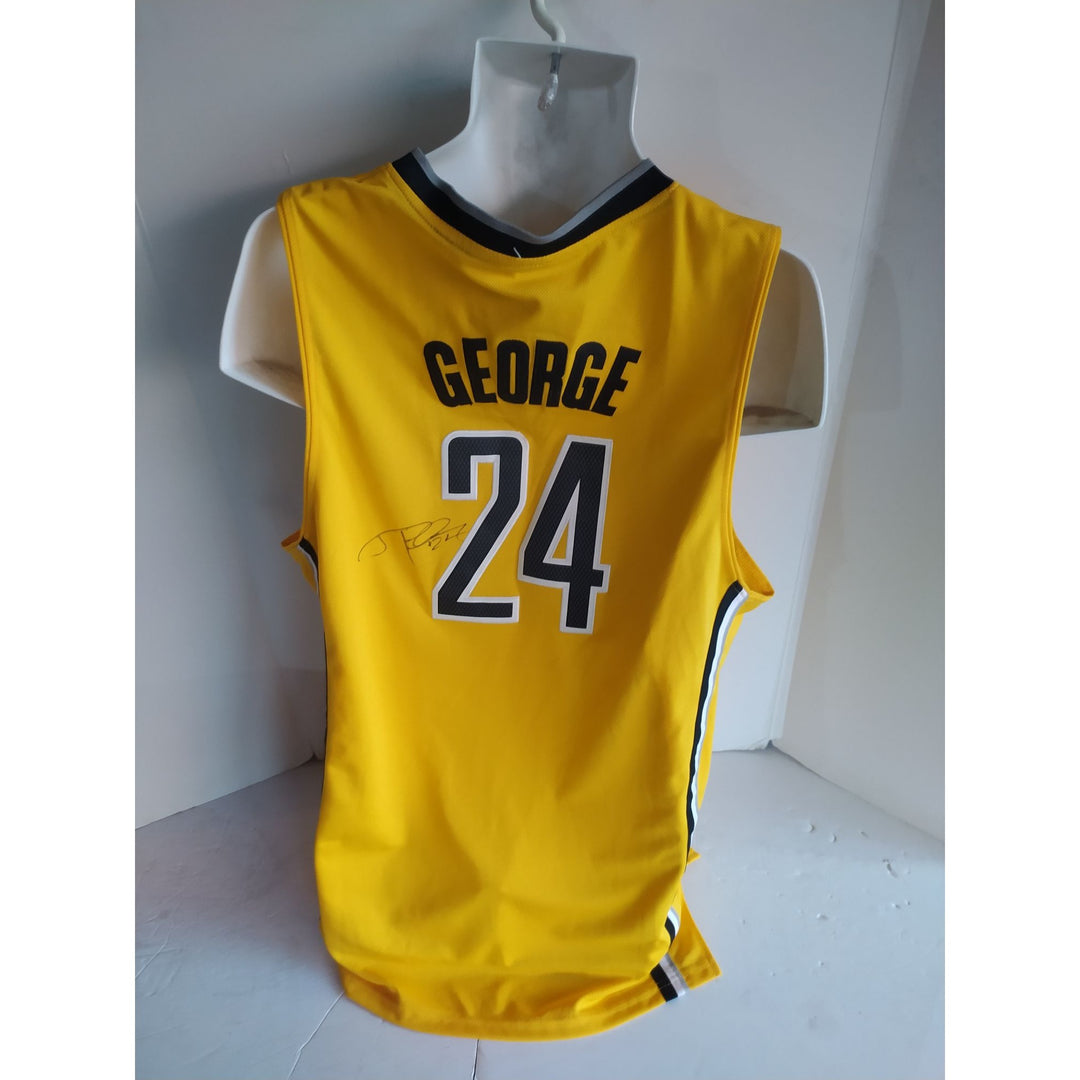 Paul George Indiana Pacers game model jersey signed with proof