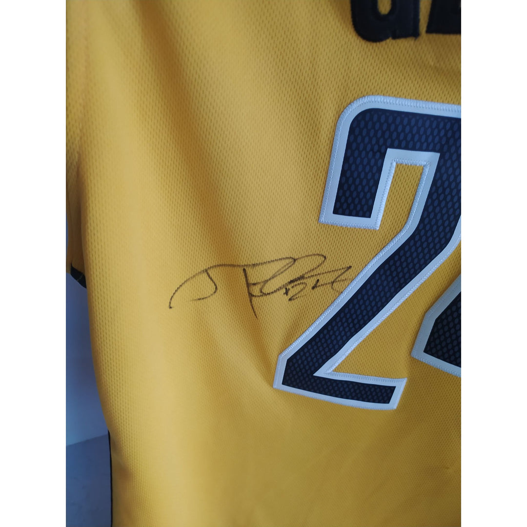 Paul George Indiana Pacers game model jersey signed with proof