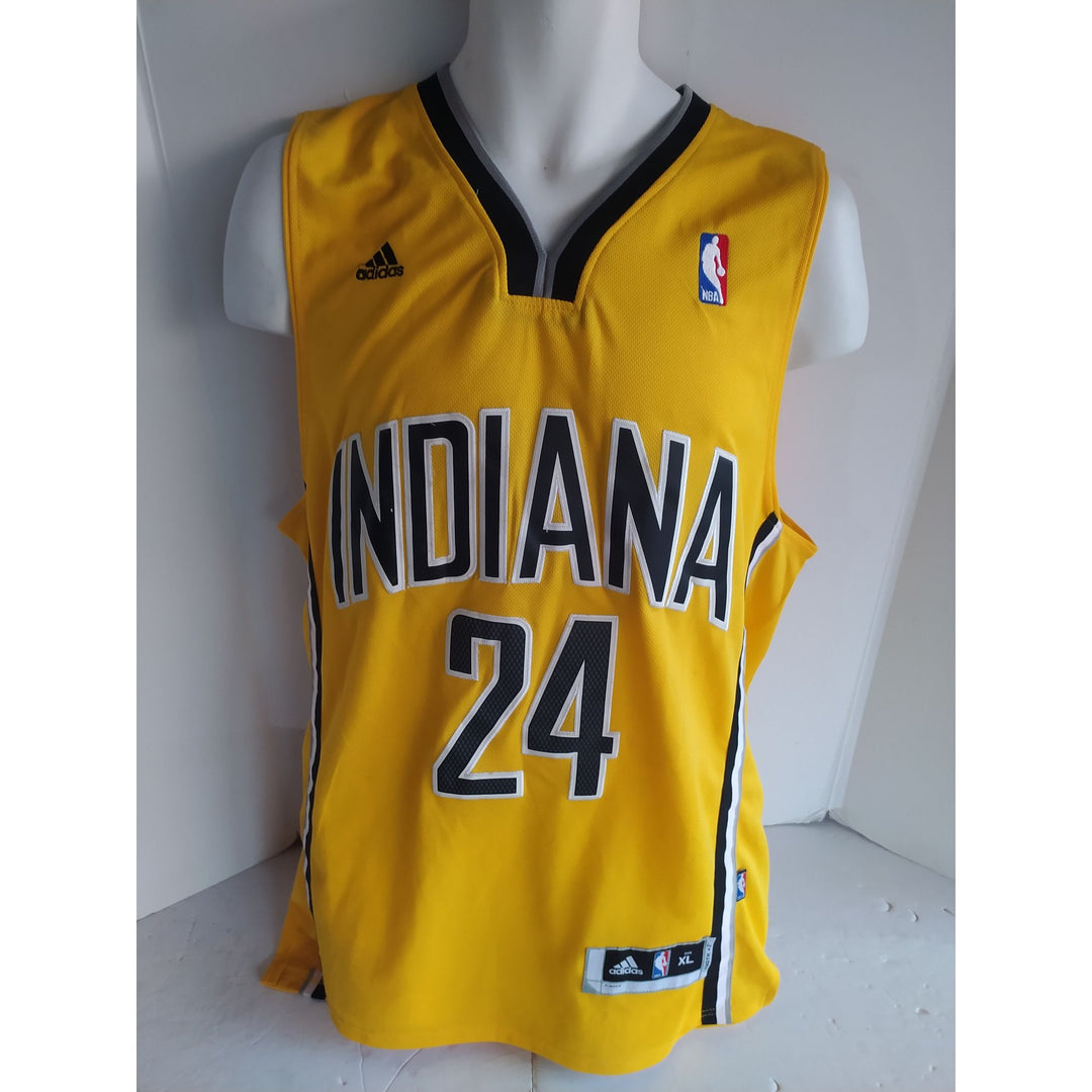 Paul George Indiana Pacers game model jersey signed with proof