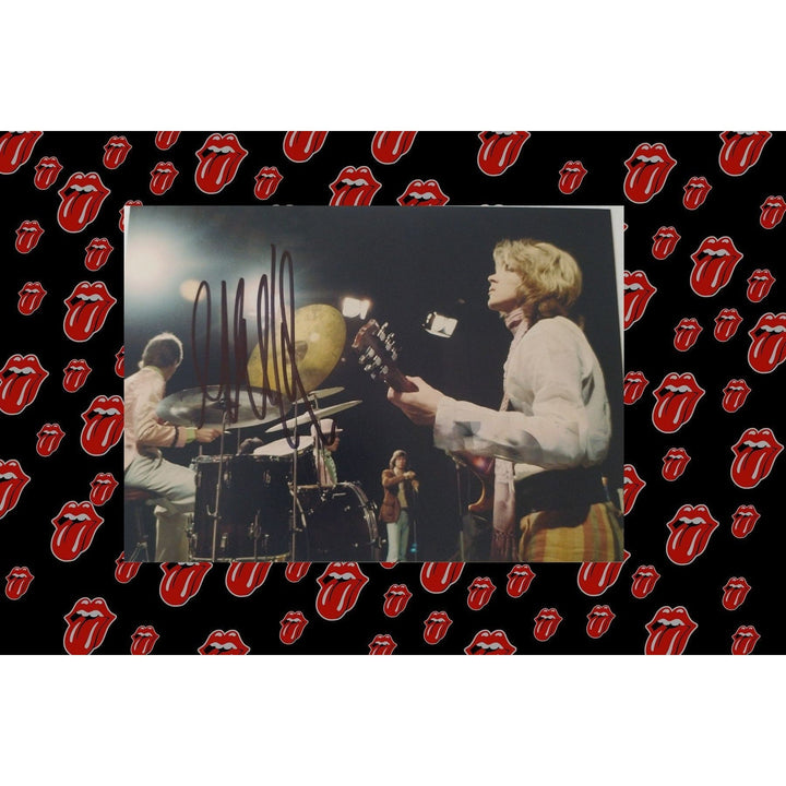  The Rolling Stones, Mick Taylor, 5x7 photo, signed Awesome Artifacts