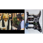 Load image into Gallery viewer, Tom Petty and the Heartbreakers Fender Stratocaster electric guitar pickguard signed with proof
