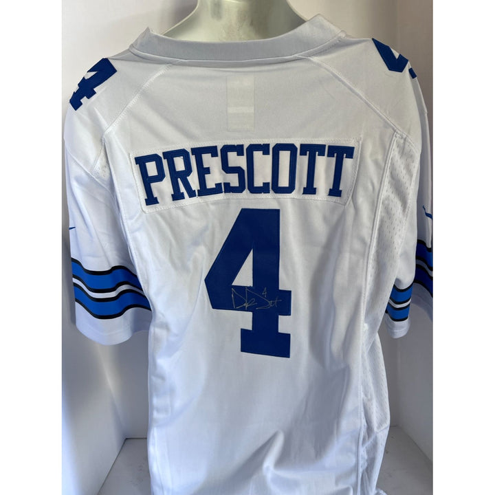 Dak Prescott Dallas Cowboys game model jersey Nike size large jersey  signed with proof