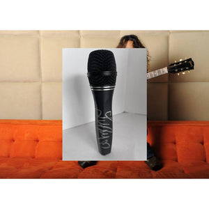 linda perry 4 none blondes microphone  signed