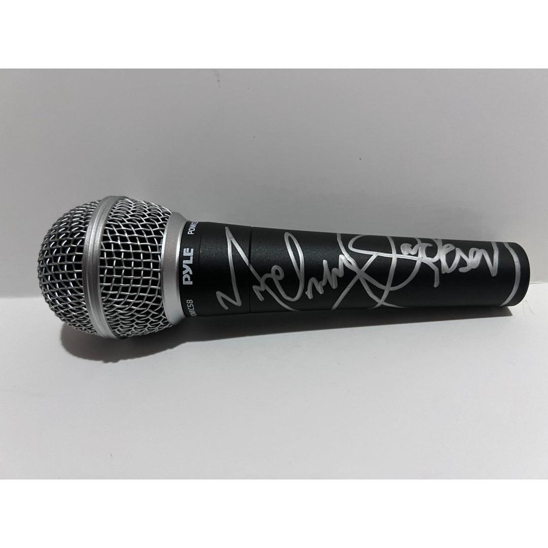 Michael Jackson the king of pop microphone signed with proof