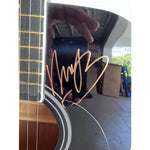 Load image into Gallery viewer, CSNY David Crosby Neil Young Steven Stills Graham Nash full size acoustic guitar signed with proof
